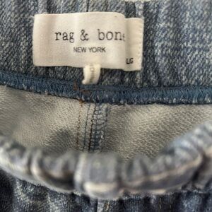 Rag and Bone Miramar sweat pant jeans. Size large